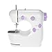 Produktbild Decdeal Elektrische Nähmaschine Haushaltsnähmaschine mit Fuß Pedal, Einstellbarer Geschwindigkeit und LED Licht