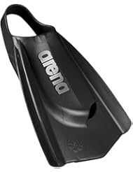 arena Powerfin Pro Aletas para Piscina, Unisex Adulto, Negro (Black), 42