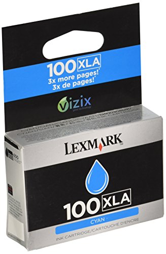 Lexmark 14N1093 100XLA Tintenpatronen, cyan
