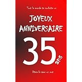 Twizler Carte D Anniversaire 35 Ans Panneau De Signalisation 35 Ans Carte D Anniversaire 35 Ans Amazon Fr Fournitures De Bureau