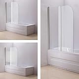 badewannenaufsatz glas 3 teilig Warum sich entscheiden zwischen Dusche oder Badewanne - Unser Badewannenaufsatz macht beides möglich !