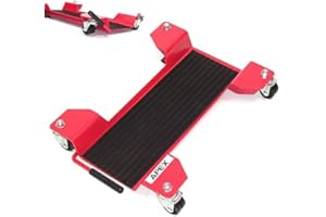 APEX Motorrad Rangierhilfe Rangierschiene 06140 Rangierplatte Rollwagen Motorradständ AWZ