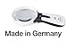 Produktbild Leselupe - Handlupe mit LED Licht, Made in Germany, kabelloses Laden, Vergrößerung 3X (8D), asphär. Linse 85 mm, kontrastreich, 2 Helligkeitsstufen, SCHWEIZER ERGO-Lux i mobil