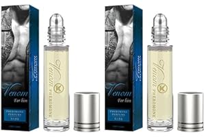 ANLOXIMT 2Pack Perfume Feromonas Para Mujer Hombre Roll On Aceite Esencial Con Feromonas Perfume Colonia Perfume Corporal Aceite Perfume Feromonas Roller Regalo Para Cumpleaños Aniversario