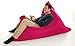 Extra Large Giant Beanbag in Pink - XXXL 180x140cm - NEXT WORKING DAY DELIVERY - Indoor & Outdoor Large Garden Waterproof Bean Bag