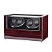 Produktbild TAIYU Doppelkopf 4 Slots Lack Holz Drehen Elektrische Uhrenbeweger Box Stille Motor Display Uhrenbeweger Uhr Fall