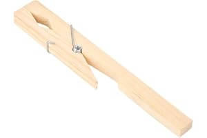 HILITAND 10 stücke Holz Reagenzglas Klemmhalter für Laborgeräte Prüfwerkzeug