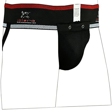 Islero Men MMA Groin Guards Box Protector Martial Art Kick Boxing Muay Thai Cricket