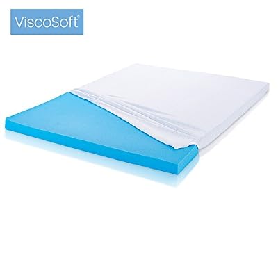ViscoSoft - Sur-matelas à mémoire de forme avec gel micro-encapsulé (140_x_190_cm)