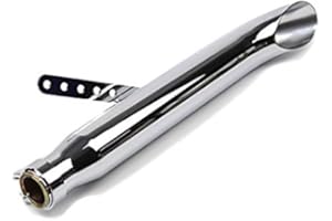 CRAFTRIDE Escape Cafe Racer Turn Out para Yamaha XVS 1100/650 Drag Star cromo