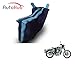 Auto Hub Bike Body Cover For Royal Enfield Classic 350 - Black Blue RS.275.00