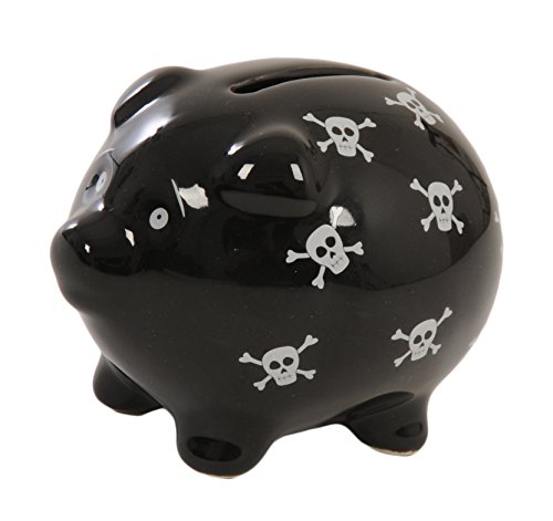 Suki Gifts Skull Piggy Bank