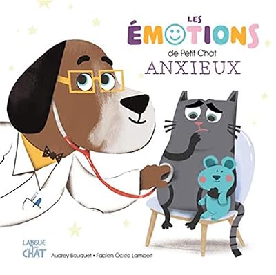 Langue Au Chat Un petit chat anxieux - Les émotions de Petit Chat
