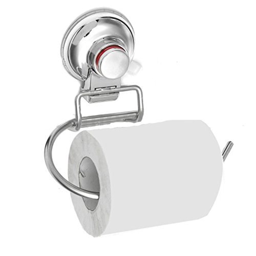 MagiDeal Rostfreiem Bad Toilettenpapierhalter Gewebehalter Hakenleiste Saugnapf - 9