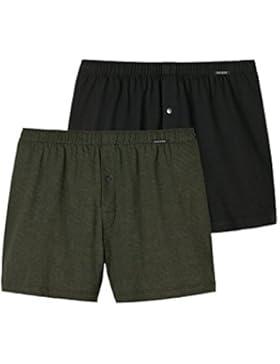 Schiesser Herren Unterhemd Boxershorts, 2er Pack