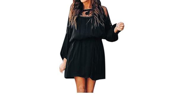 UYSDF Damen /&Auml;rmellos Bodycon Abend Party Mini Kleid 2019