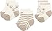 Pack of 3 newborn socks terry cream/beige size 0-3 months