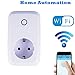 Produktbild XCSOURCE Intelligente WLAN Steckdose Smart Steckdose mit Fernsteuerung Zeitsteuerung Energiesparfunktion und USB Anschluss über Android/iOS-App AH180