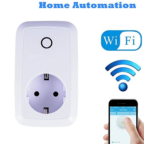 Preisvergleich Produktbild XCSOURCE Intelligente WLAN Steckdose Smart Steckdose mit Fernsteuerung Zeitsteuerung Energiesparfunktion und USB Anschluss über Android / iOS-App AH180