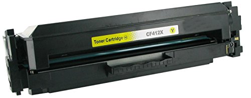 Toner-Kartusche kompatibel für HP CF412X yellow LaserJet M452 LaserJet M477 - 2