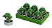 Produktbild TPFNet 6 Stück Teelicht Bonsaibaum - Teekerzen Bonsaibaum - Dekokerzen Bonsaibaum - Dekokerze - mit Den Maßen Höhe 5cm X 4cm Durchmesser - Ideal für Schöne Momente und zur Dekoration Geeignet