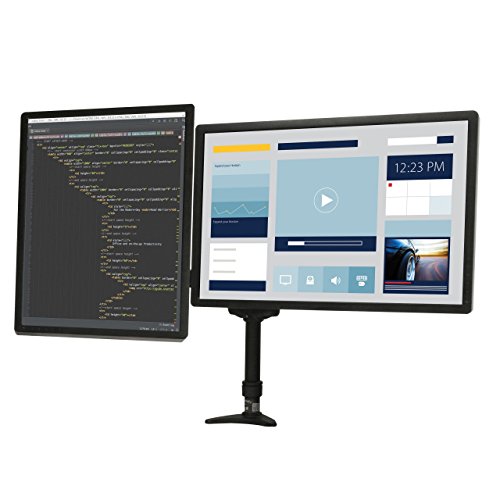 StarTech.com Dual Monitorhalterung mit verstellbaren Armen – Monitor Tischhalterung (12 bis 24″) höhenverstellbar mit Kabelführung - 6