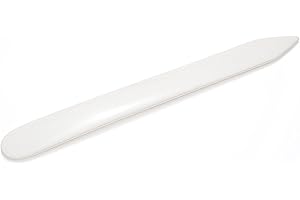 hf hajo - fix Magnet- | Klebe- | Schneideprodukte Falzbein aus Knochen, 20cm – zum Falten von Papier oder Karton, Lederverarbeitung, Falzen