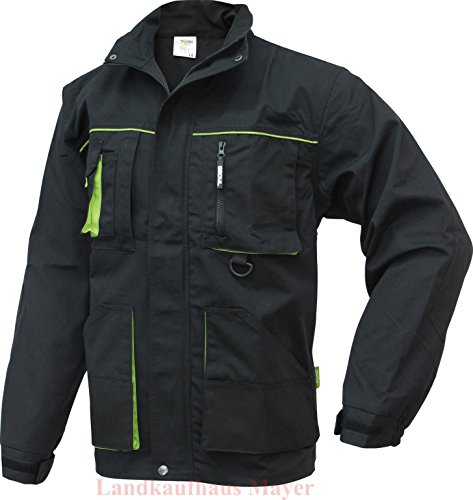 Arbeitsjacke schwarz/grün