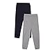 Bluezoo Kids Boys' Set Of Two Navy And Grey Jogging Bottoms Age 11-12
