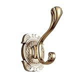 Eeayyygch Goldene Garderobenhaken Einzelhaken Solide Kleiderhaken Wohnzimmer Badezimmer Wandhaken (Farbe : -, Größe : -)