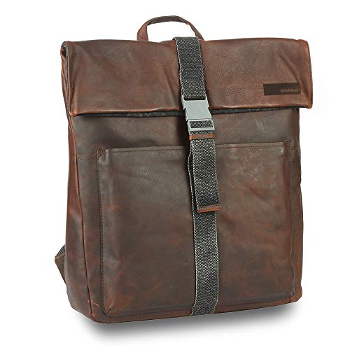 Preisvergleich Produktbild Strellson Goldhawk Rucksack Leder 46 cm Laptopfach