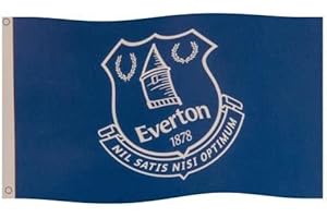 EVERTON F.C. Everton FC Core Crest Flagge, offizielles Lizenzprodukt