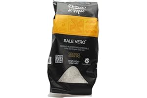 RISERVA DEL MARE Sale integrale artigianale presidio Slow Food - 1 Kg Macina grossa