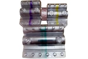 PIERRE TRADING LTD Kit 240 blister per monete euro (3x80) cilindri portamonete in PVC (80 pezzi per 1 euro, 2 euro, 50 centesimi) + 1 nastro adesivo trasparente omaggio