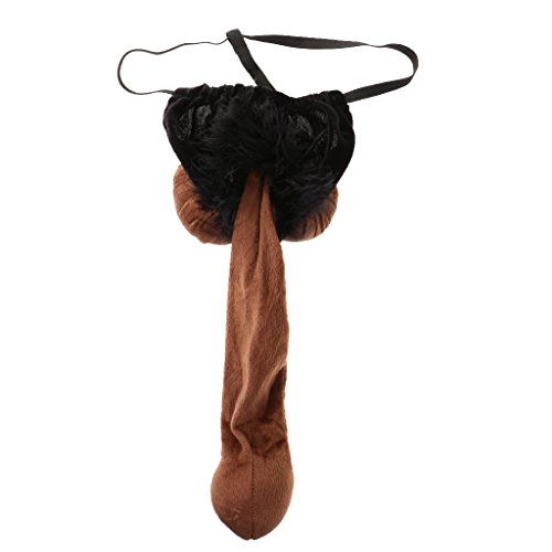 Preisvergleich Produktbild Gazechimp Männer G-String Tanga Unterwäsche mit Willy
