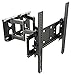Price comparison product image RICOO S6244 TV Wall Bracket Mount Tilt & Swivel Universal Cantilever Mounting Holder Arm also for Curved 4K LCD LED Television / 30-65 Inch VESA 200x200 400x400 Black