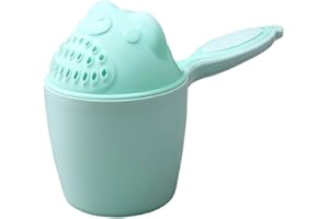 HPERU Tasse de baby shower tasse, 1pc baby shampooing tasse laver les cuillères à cheveux baby shower tasse tasse d'eau baies de baies de bai