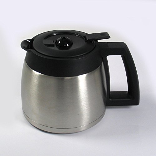 BEEM 02049 Fresh-Aroma-Perfect Thermolux | Kaffeemaschine mit Mahlwerk (92°C, 1000 Watt) | Für 2-10 Tassen | inkl. Umfangreichem Zubehör | Silber - 3
