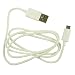 Produktbild Original Genuine Weiß Motorola Moto G4 , Moto G4 Play & Moto G4 Plus Micro USB Sync Daten-Gebühren-Kabel-Masse-Satz 1m