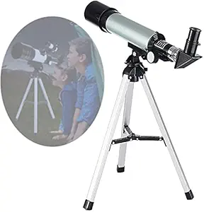 Whixant 90X Portable Astronomical Telescope Tabletop Educational Refractor 360X50mm for Kids Sky Star Gazing Birds Watching