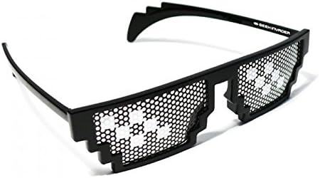 Deal With It Gafas de Sol Negras Thug Life Gamer 8BIT (Black)