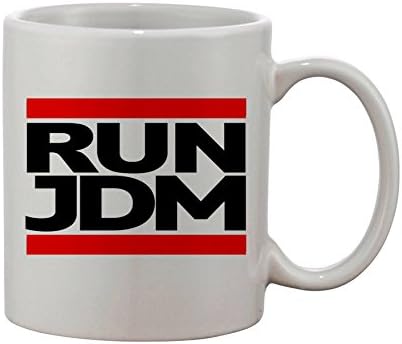 FunnyWear Run JDM 11 Oz. Custom Mug