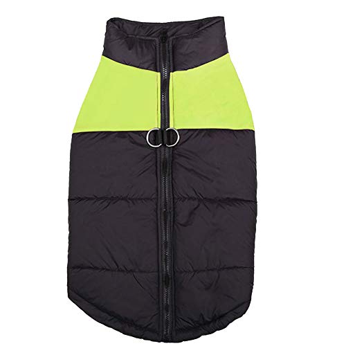 SALOVES Ropa para Mascotas Perros Invierno Chaleco Caliente Abrigo Chaqueta Traje para Mascotas Gato Perro Cachorro Ropa Algodón Suave Aprueba de Agua Navidad Talla 3XL-7XL