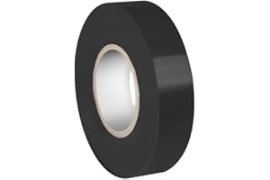 Adam Hall Accessories 580819 BLK - Nastro isolante 0,19 mm x 19 mm x 20 m nero