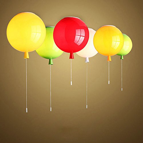 Preisvergleich Produktbild Moderne LED Pendelleuchte Ballon Schlafzimmer Deckenleuchte Warme Dekoration