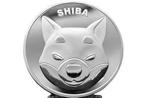 USL SHIBA Coin Novelty CryptoCurrency Physical Collectible 24k Gold Plated or .999 Silver Plated alternative to Bitcoin (.999 SIlver Plated)