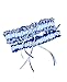 Produktbild Miranda's Bridal Women's Lace Edge lace Bridal Garters Wedding Garters Royal Blue M