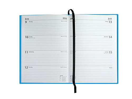 Collins Savannah A5 Week to View 2016 Diary - Pink