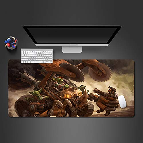 Preisvergleich Produktbild Hochentwickelte Fotomausunterlage Hochwertige waschbare Computerspielmausunterlage Computertastaturunterlage Spielmausunterlage Spieler 800x300x2