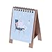 Produktbild YeahiBaby Tischkalender 2019 Fresh Cartoon Animals Series Mini Schreibtisch Kalender (Katze)